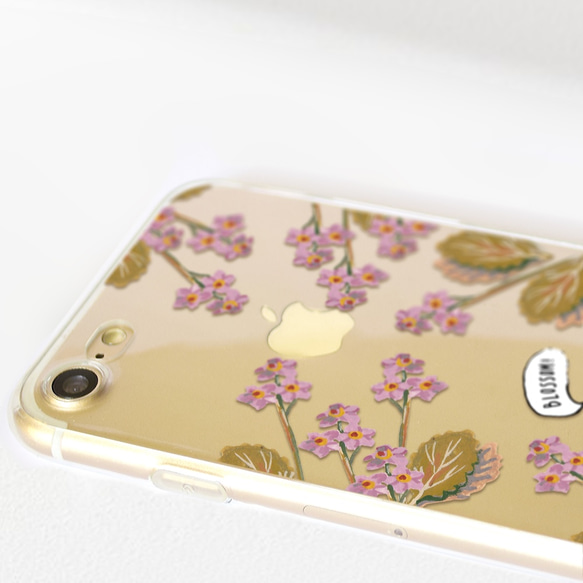 鹿iPhoneのAndroidのオリジナルの透明な電話ケースiPhone×6 7 8プラスHTC U11の目 2枚目の画像