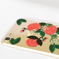 玫瑰花 iPhone Android 原創 透明手機殻 iPhone 8 iPhone 7 plus HTC U11 第2張的照片