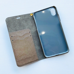 『キテマス』 受注生産　手帳型スマホケース 2枚目の画像