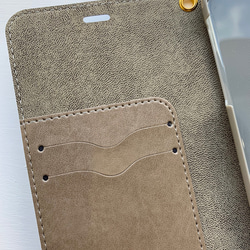 『キテマス』 受注生産　手帳型スマホケース 3枚目の画像