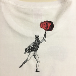 『風船つかまえた』　ユニセックス　Tシャツ 5枚目の画像