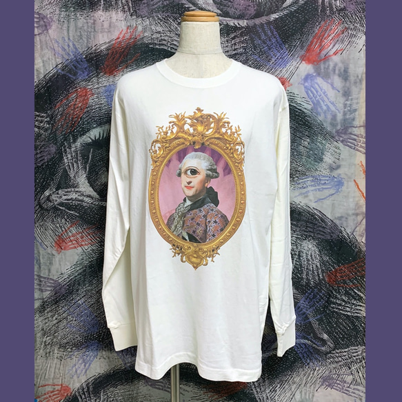 サイクロプス伯爵の肖像　ロングスリーヴTシャツ 2枚目の画像
