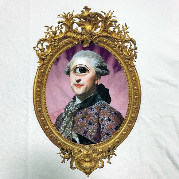 サイクロプス伯爵の肖像　ロングスリーヴTシャツ 4枚目の画像