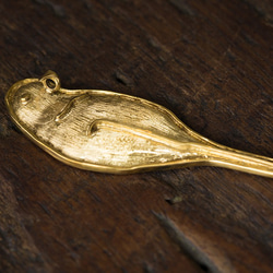 Bird 鳥 金工手工黃銅墜飾項圈 Brass pendant/necklace 第3張的照片