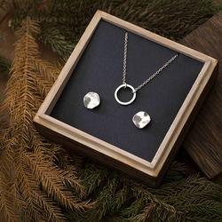 Circular 迴圈 純銀項鍊 Silver necklace 第5張的照片