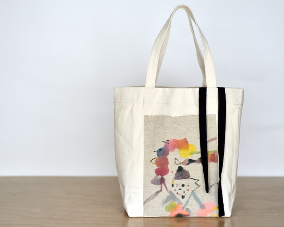 tote bag さくらんぼの道すがら 1枚目の画像