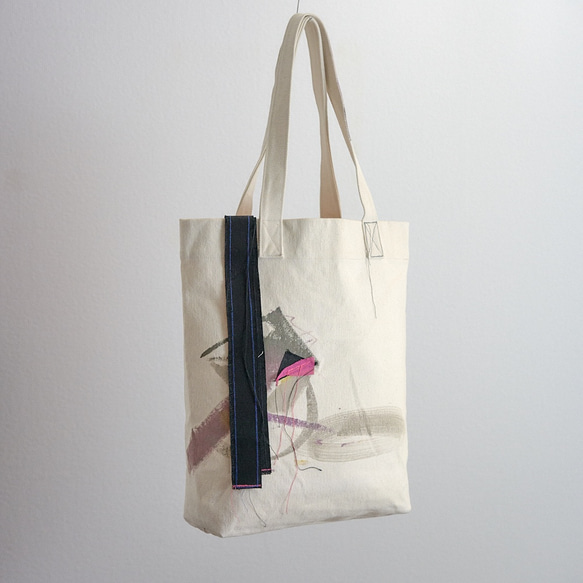 tote bag 隕石パープル 1枚目の画像