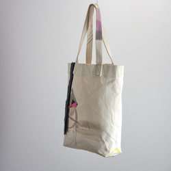 tote bag 隕石パープル 2枚目の画像