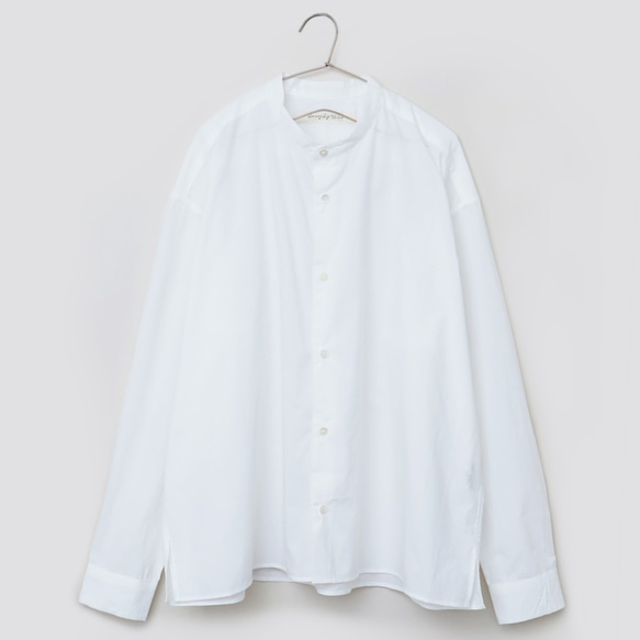 【 Men's 】【染め直し対応】ひなたシャツスタンド / WHITE 5枚目の画像