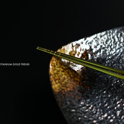 TIGT - 鈦天箸 <醫療用實心鈦金屬一體成型筷子> 藍金全色階漸層一雙裝 Titanium Chopsticks 第3張的照片
