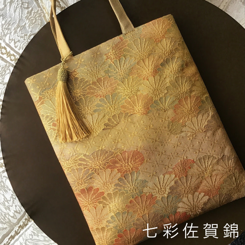 佐賀錦　バック 葵バッグ「佐賀錦梅七宝」｜和装バッグ 着物用ハンドバッグ