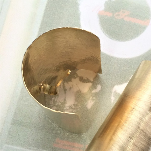 真鍮　ポニーフック　Φ35x70mm 6枚目の画像