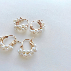 e.m☆❤　大粒訳あり淡水パールピンクピアス 淡水パール ピアス 大粒 真珠 パールピアス シルバー925 母の日