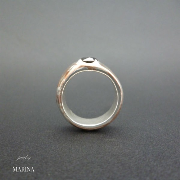 {ジルコニア}ZEBRA ring black 11枚目の画像