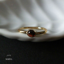 Candy -  garnet ring 14kgf 2枚目の画像