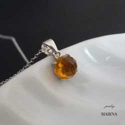 {Citrine}銀項鍊#6糖果 第7張的照片