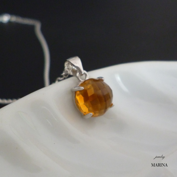 {Citrine}銀項鍊#8糖果 第8張的照片