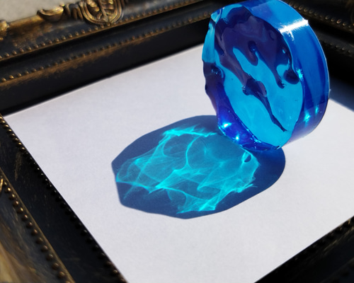 パワーストーン オーブ インテリア 置き物 オブジェ ブルー 0_84959ffadd4a0c4e1697ff0b5f38