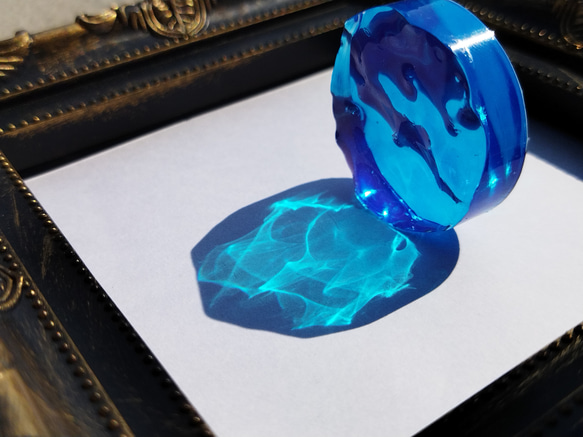 ブルーの海の置物 / インテリア / 波 / 夏 / オブジェ その他