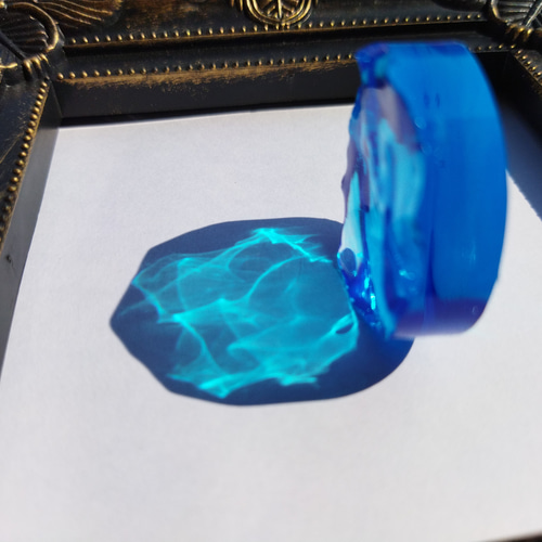 ブルーの海の置物 / インテリア / 波 / 夏 / オブジェ その他