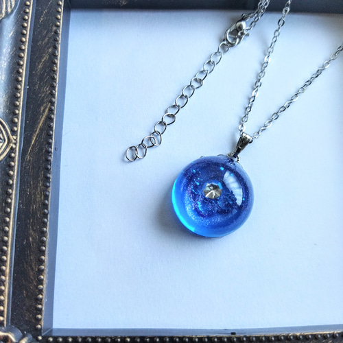 アンティーク*宇宙 / レジン / 星空 / 空 ネックレス・ペンダント 華昇