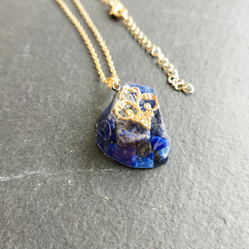 新健勝苑 スピネル/ラピスラズリ 5連ネックレス 【公式通販】