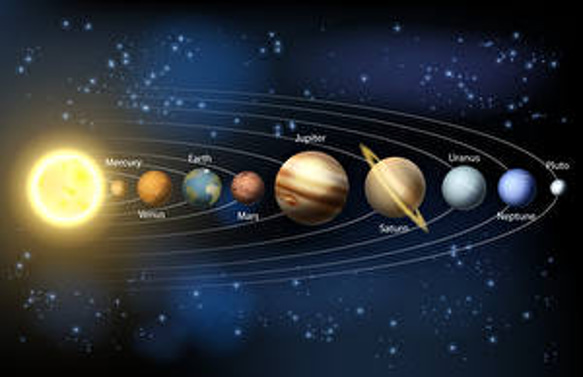 天然石の太陽系ネックレス / 宇宙 / 惑星 4枚目の画像