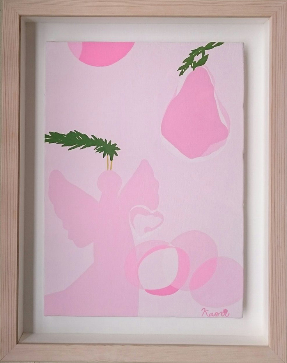 ピンククリスタルオブジェ