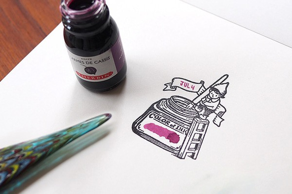 Ink Test Stamp - Stealthy Genie 1枚目の画像