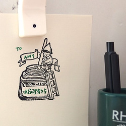 Ink Test Stamp - Stealthy Genie 2枚目の画像