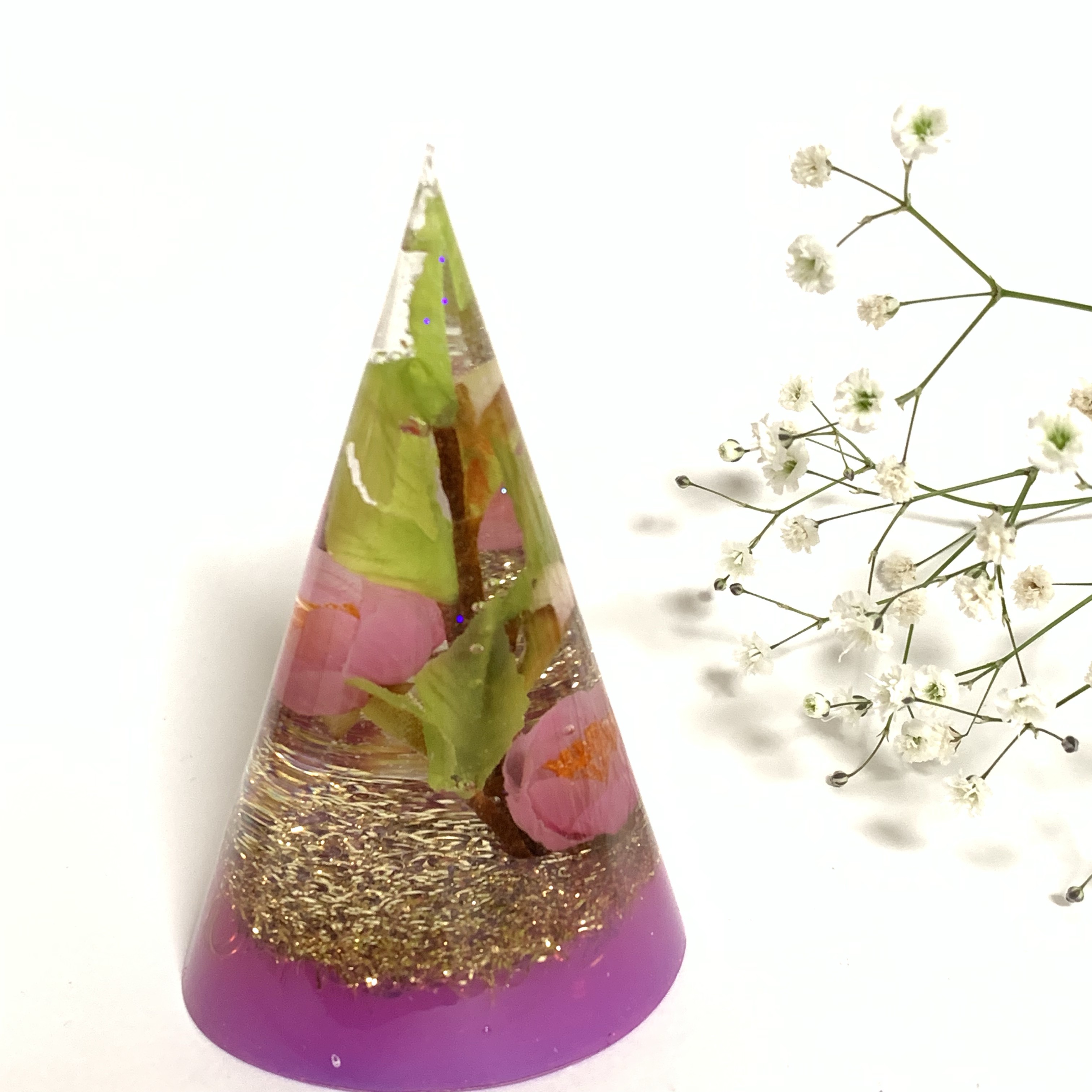 梅の花オルゴナイト