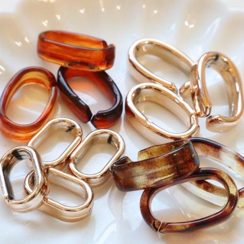 2】30個☆ゴールドチェーンパーツ 小 アクセサリー ピアス イヤリング 