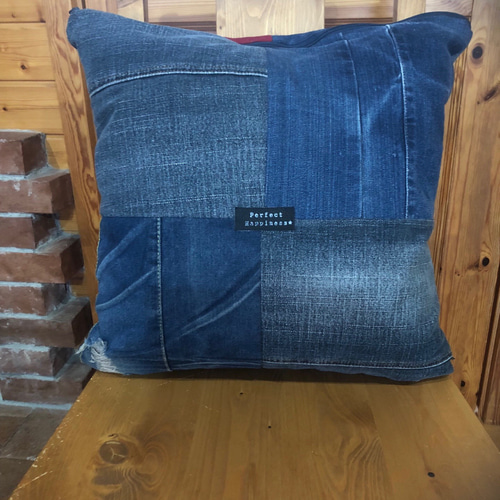 最終価格　デニム　枕カバー　クッションカバー　２枚セット 最終価格 デニム 枕カバー クッションカバー 2枚セット 【公式通販】
