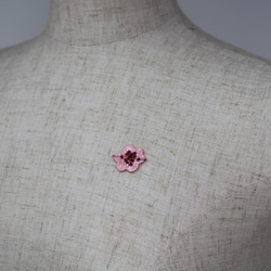 ケミカルレースモチーフ　梅の花（小）　6枚セット　 (807) 4枚目の画像