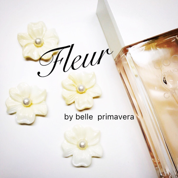 ブライダルイヤリング・ピアス/fleur フルール 3枚目の画像