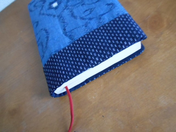 久留米絣、久留米織りブックカバー 8枚目の画像