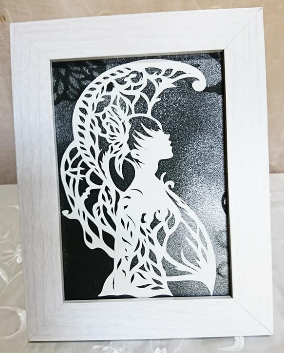 卓上サイズの切り絵 宇宙 切り絵 MIHO 通販 9390969｜Creema(クリーマ