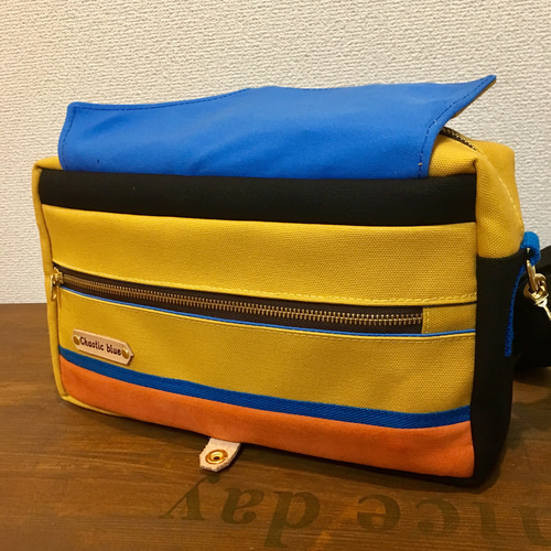 受注生産 2wayボディバッグ イエロー ボディバッグ・ウエストポーチ