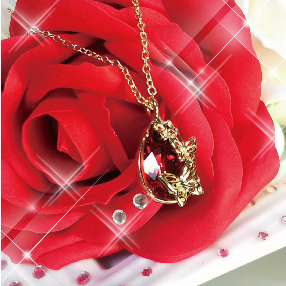 スワロフスキー SWAROVSKI 蝶(バタフライ)置物