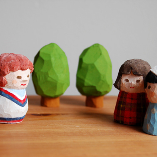 木彫り人形 家 #木彫 #木彫り #置物 #人形 #woodcarving #woodworking