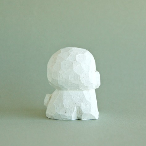 木彫り人形 ビションフリーゼ9 [CWF-180] その他置物 BUNi PUNi