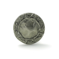 ローマ時代の盾を思い浮かべるようなカフスボタン Metal 048 4枚目の画像