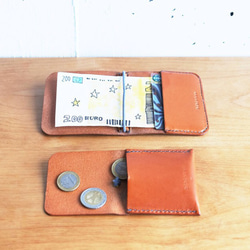 hibino-moneyclip & coin case set 2枚目の画像
