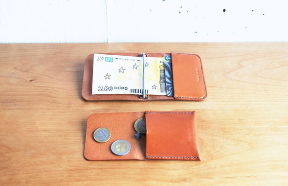 hibino-moneyclip & coin case set 2枚目の画像