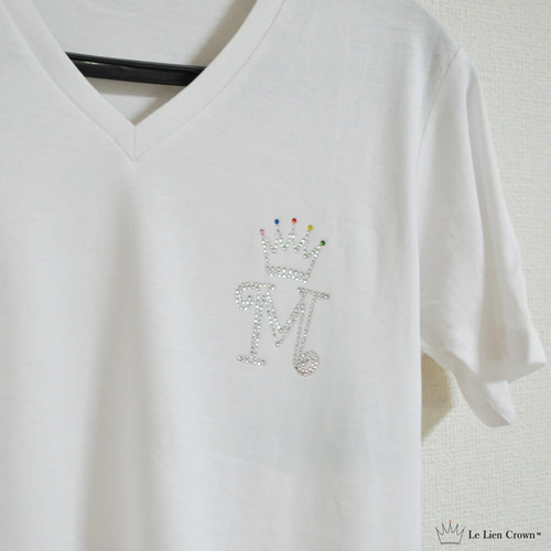 ☆スワロフスキーデコTシャツ☆【Le Lien Crown™】 Tシャツ