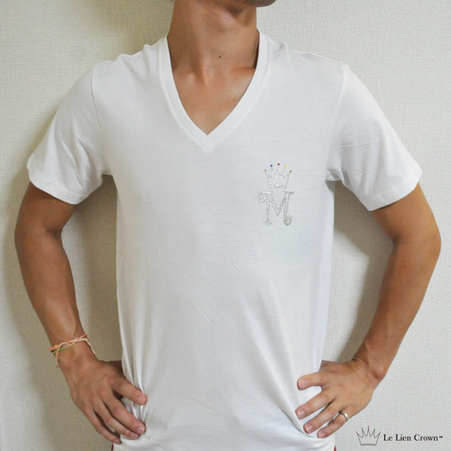 ☆スワロフスキーデコTシャツ☆【Le Lien Crown™】 Tシャツ