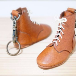 革のミニ靴キーホルダー【再販】 4枚目の画像
