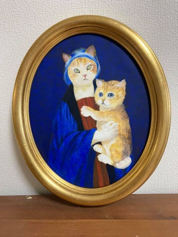 Madonna　Cat ＆ Kitten 1枚目の画像