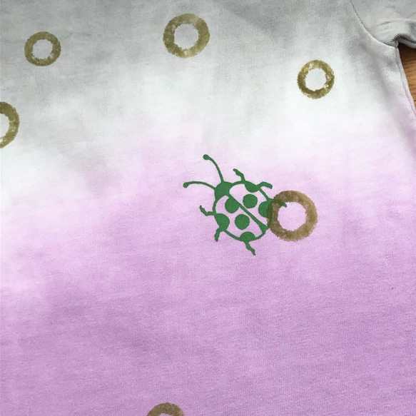kidsTシャツ「ちょうちょ-ring」100-20902-4 4枚目の画像