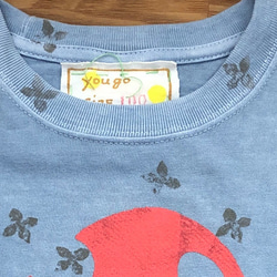 kidsTシャツ「きのこ-leaf」100-20902-3 5枚目の画像